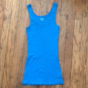 Blue Mossimo Long & Lean Tank